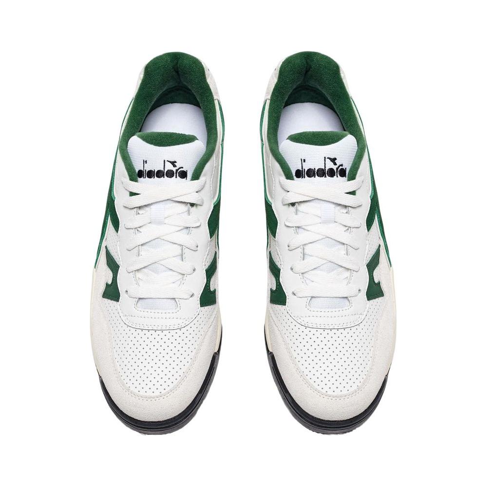 Diadora Green Synthetic Leather Sneaker Diadora