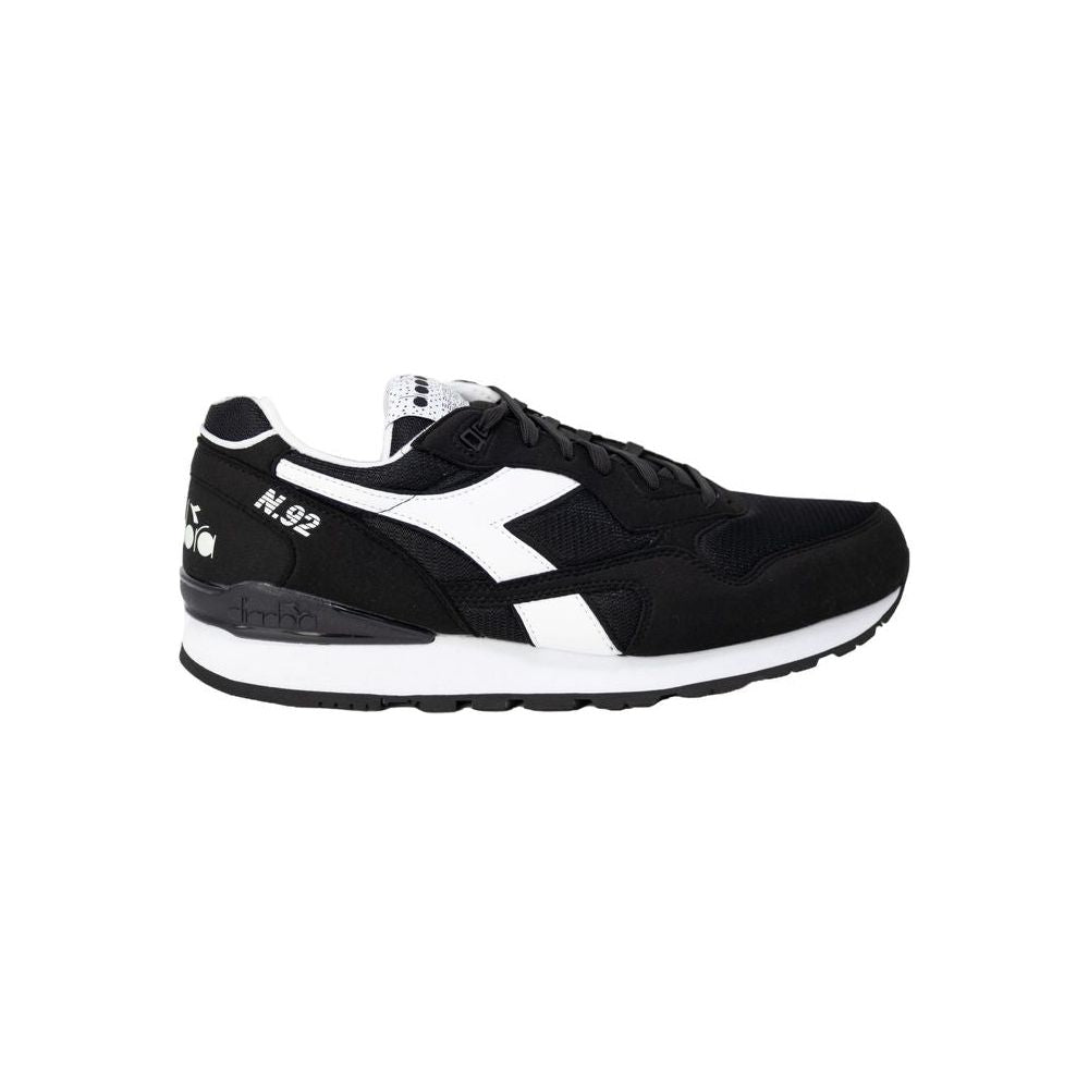 Diadora Black Fabric Sneaker Diadora