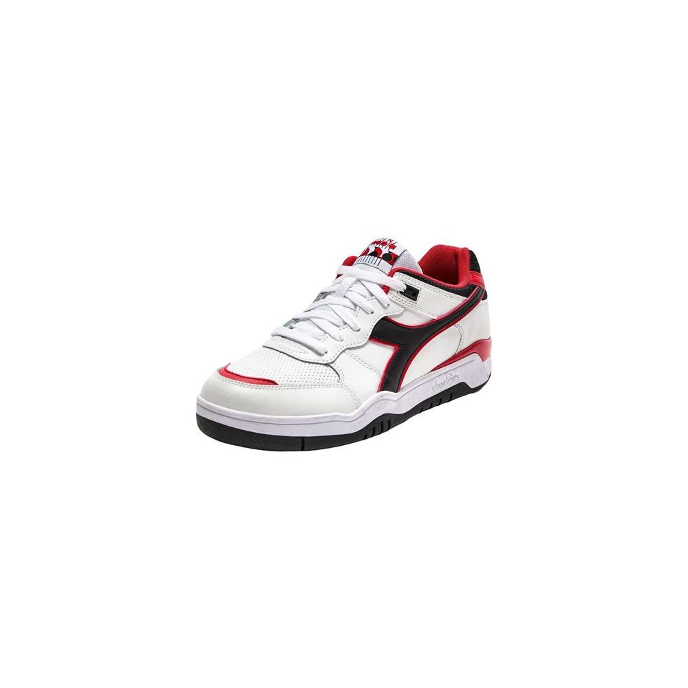 Diadora Red Leather Sneaker Diadora