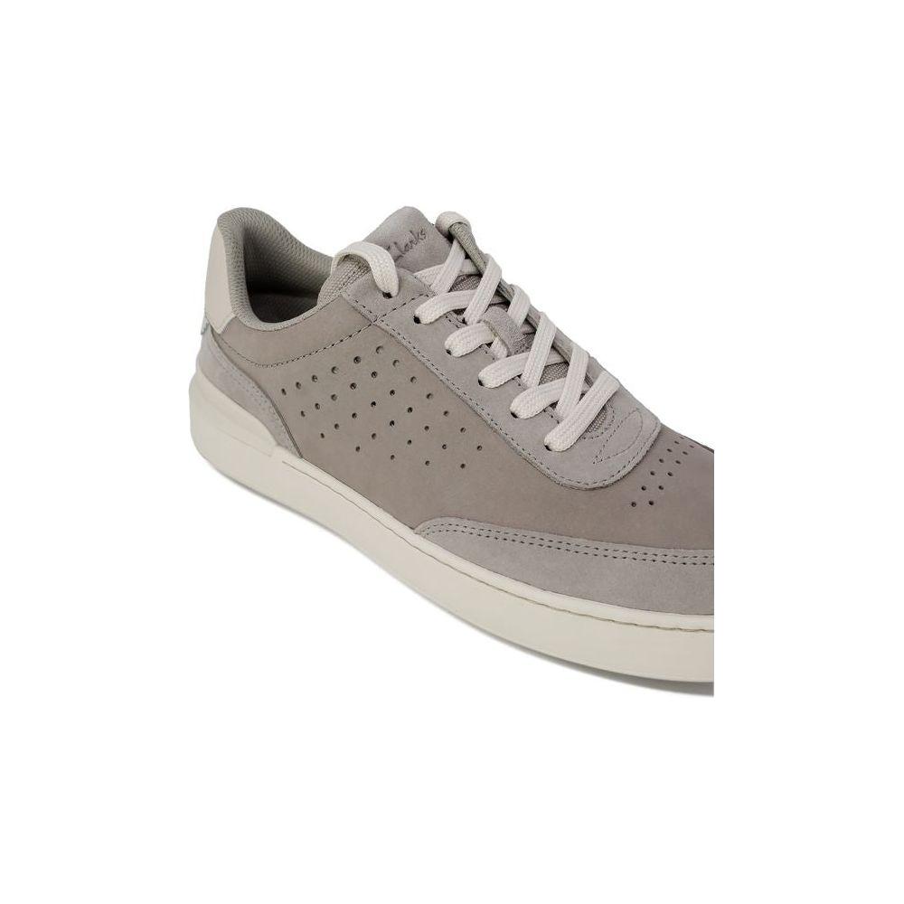 Clarks Gray Suede Sneaker Clarks