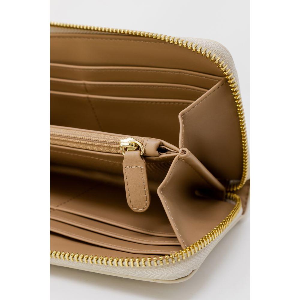 Love Moschino Beige Polyethylene Wallet Love Moschino