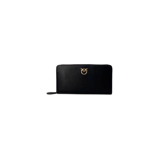 PINKO Black Leather Wallet PINKO