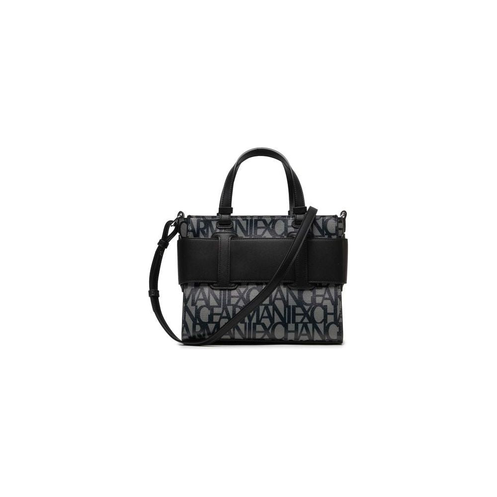 Armani Exchange Black Polyethylene Handbag Armani Exchange