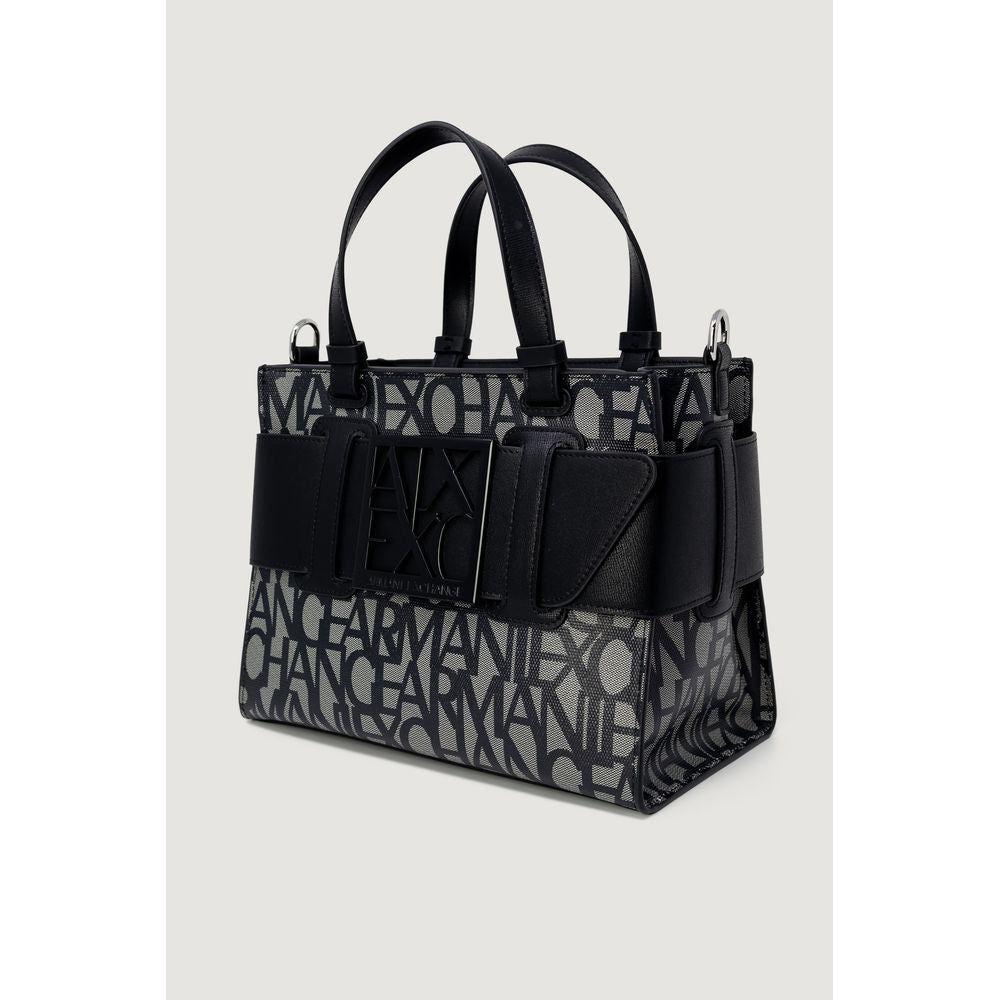 Armani Exchange Black Polyethylene Handbag Armani Exchange