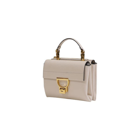 Coccinelle White Leather Handbag Coccinelle