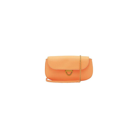 Coccinelle Orange Leather Handbag Coccinelle