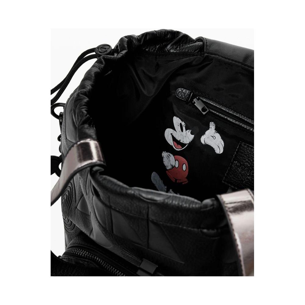 Desigual Black Polyethylene Backpack Desigual