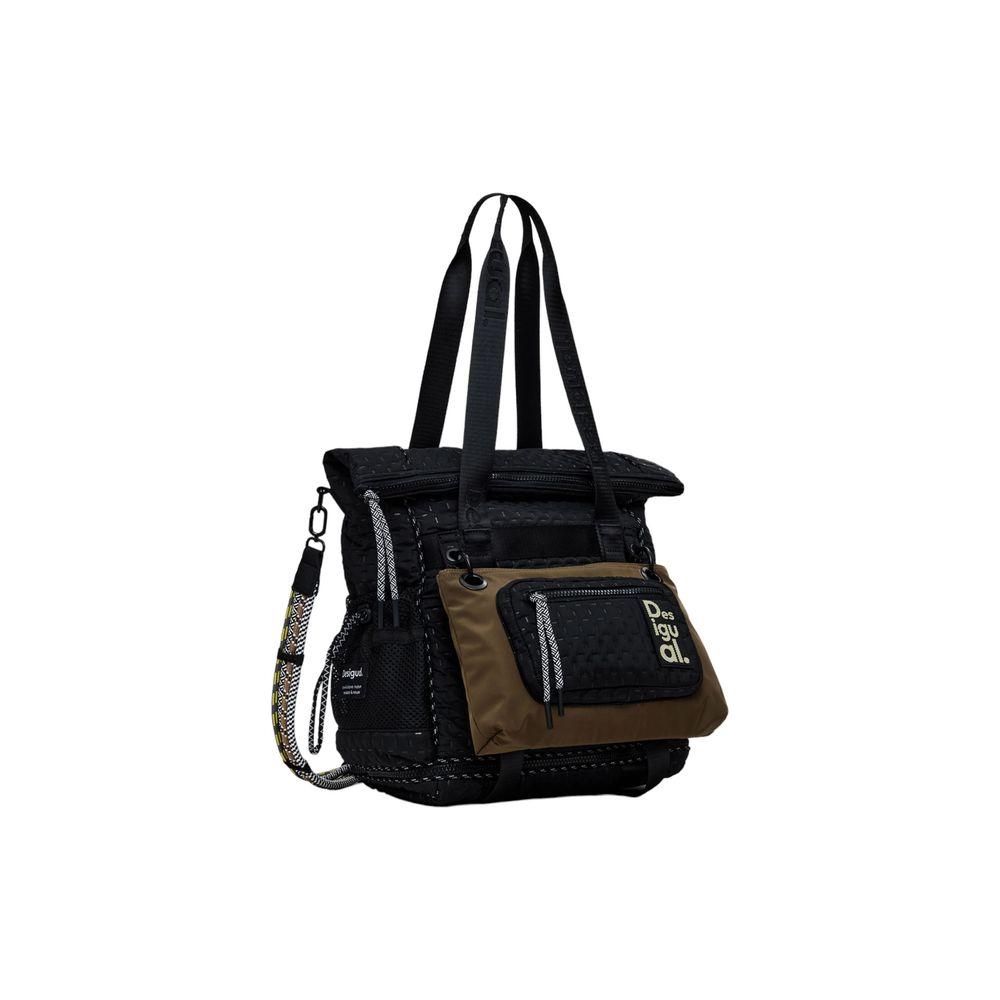 Desigual Black Polyester Backpack Desigual