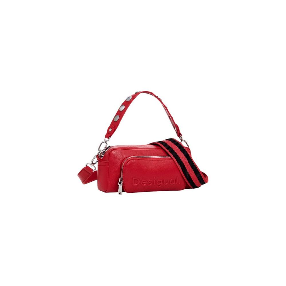 Desigual Red Polyethylene Handbag Desigual