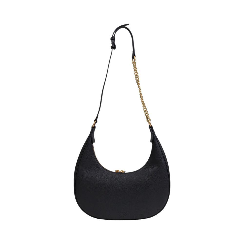 PINKO Black Leather Handbag PINKO