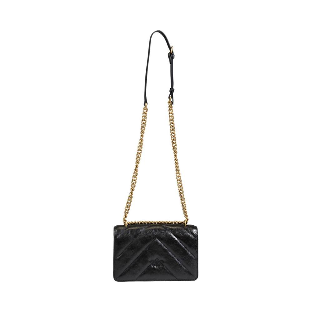 PINKO Black Leather Handbag PINKO