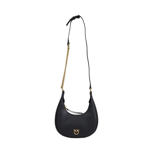 PINKO Black Leather Handbag PINKO