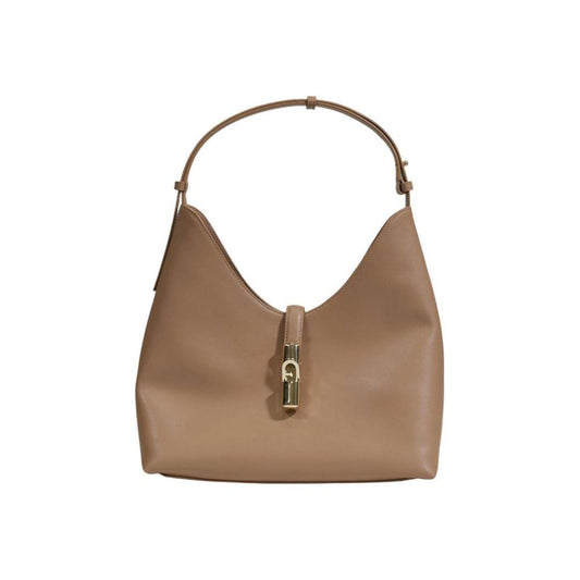 Furla Beige Leather Handbag Furla