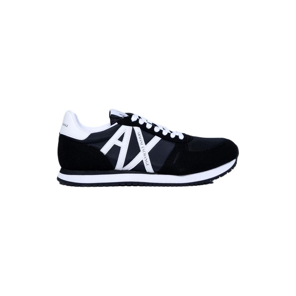 Armani Exchange Black Polyester Sneaker Armani Exchange