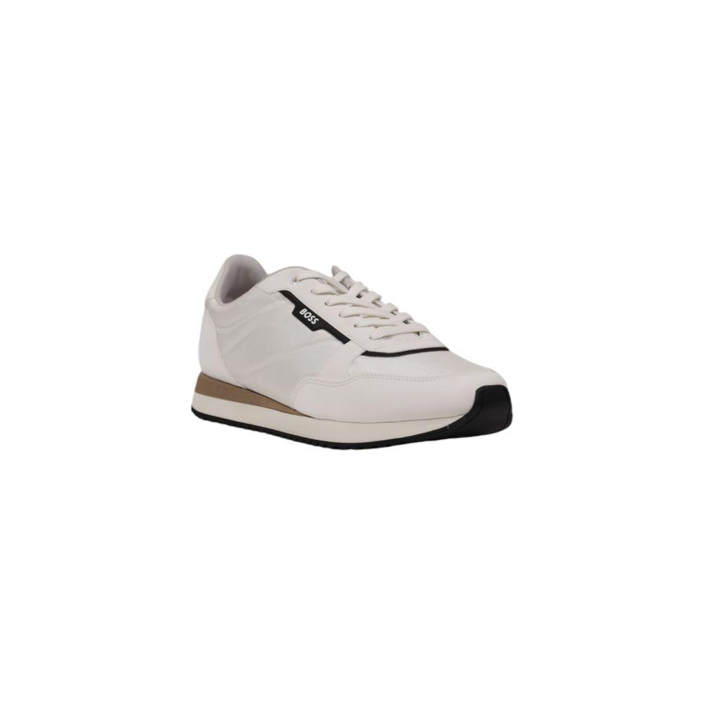 Hugo Boss White Polyester Sneaker Hugo Boss