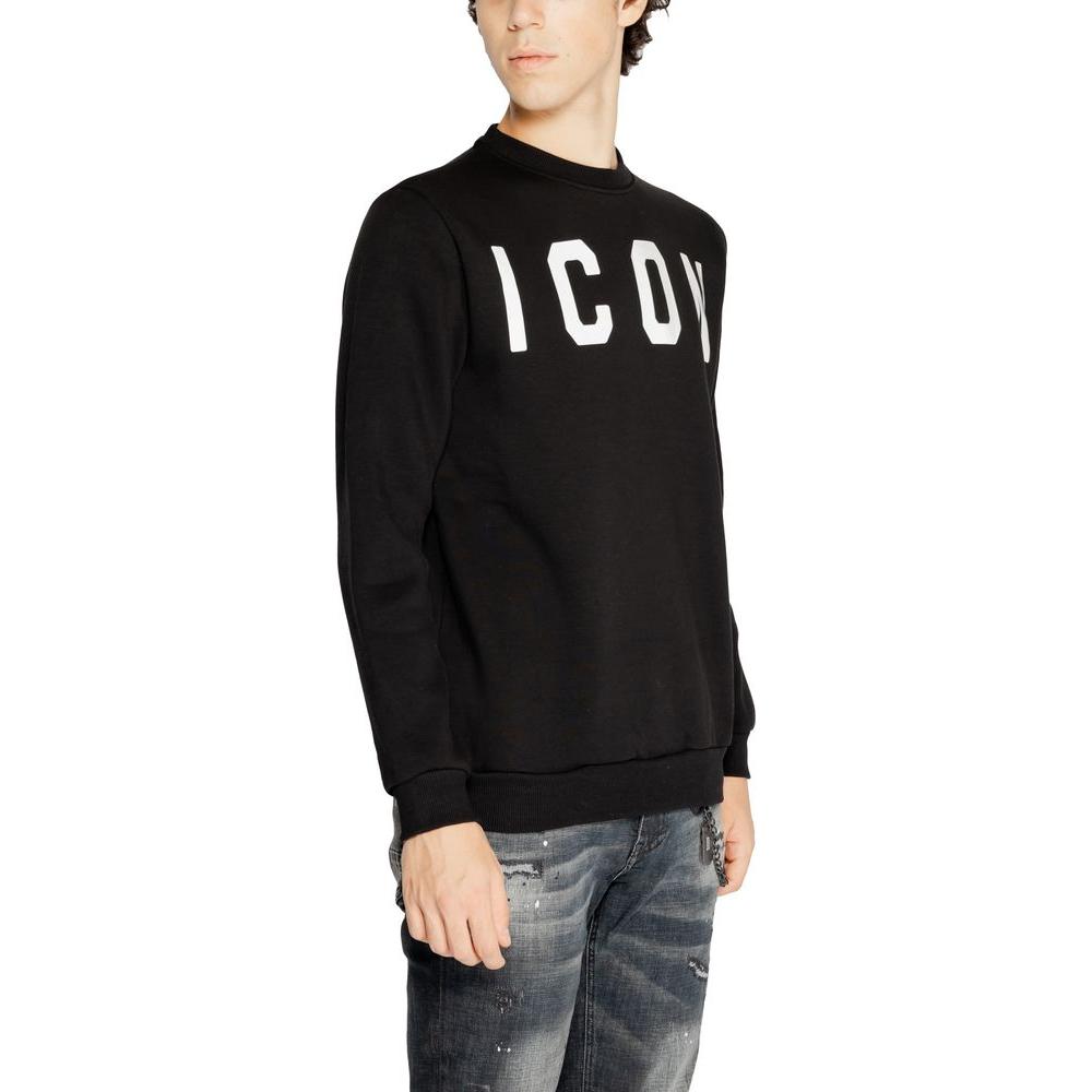 Icon Black And White Cotton Sweater Icon