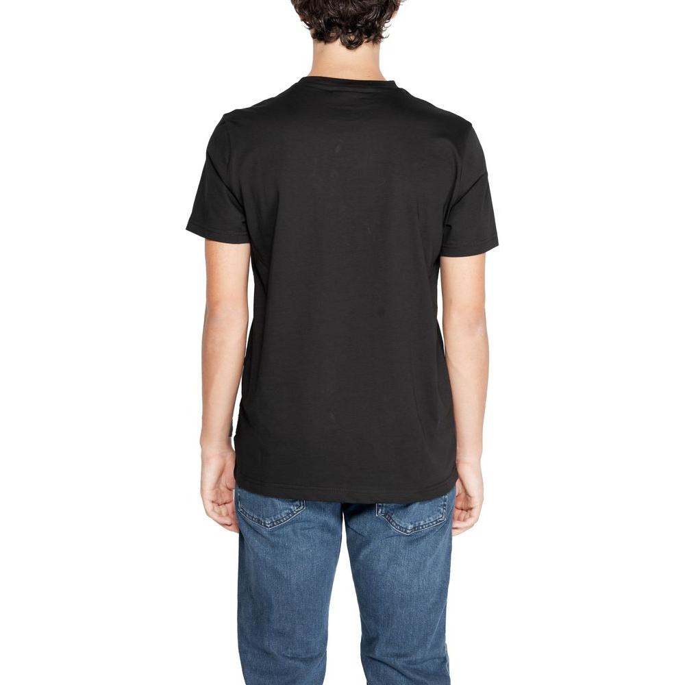 Icon Black Cotton T-Shirt Icon