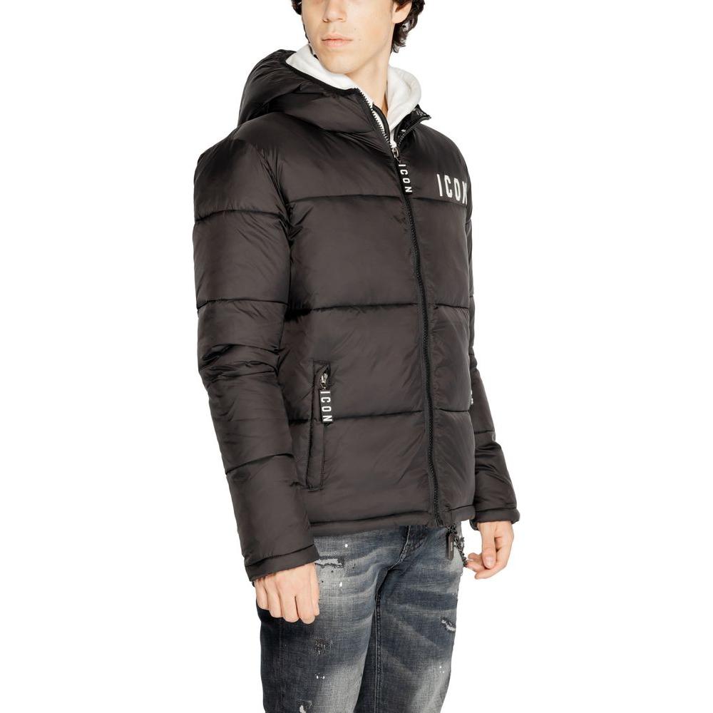 Icon Black Nylon Jacket Icon