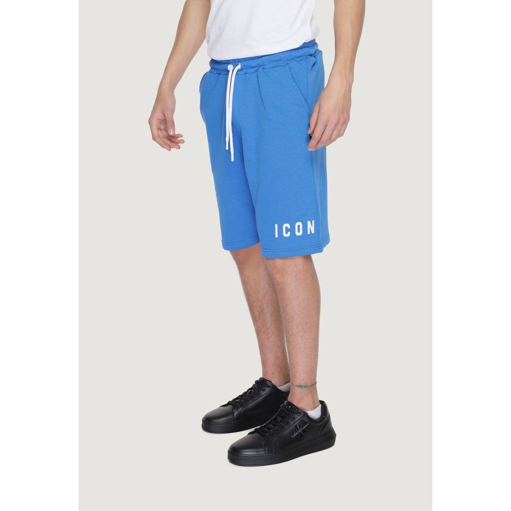 Icon Blue Cotton Short Icon