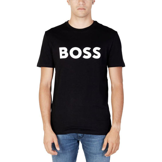 Hugo Boss Black Cotton T-Shirt Hugo Boss