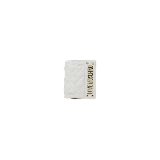 Love Moschino White Polyethylene Wallet Love Moschino