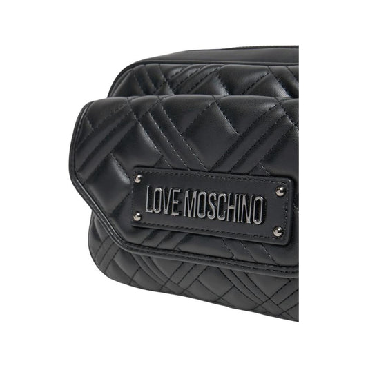 Love Moschino Bicolor Polyethylene Handbag Love Moschino