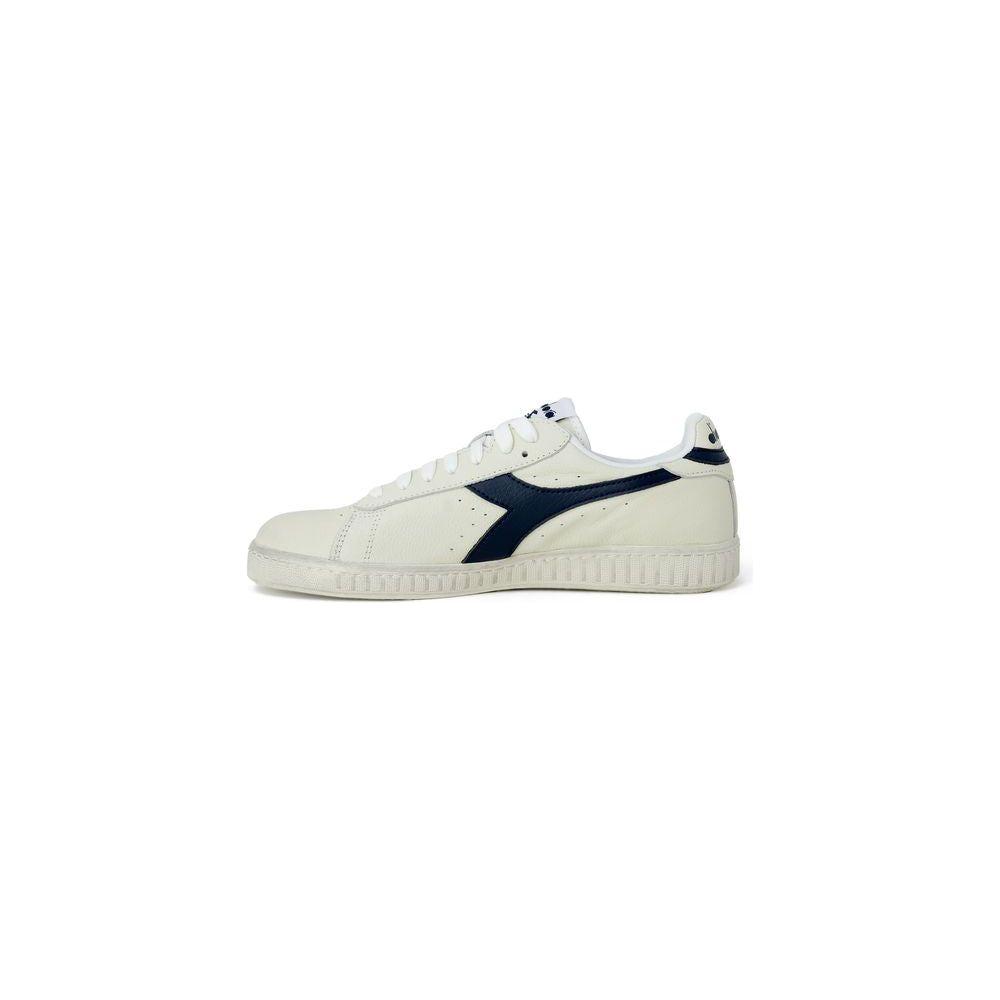 Diadora Blue Synthetic Leather Sneaker Diadora