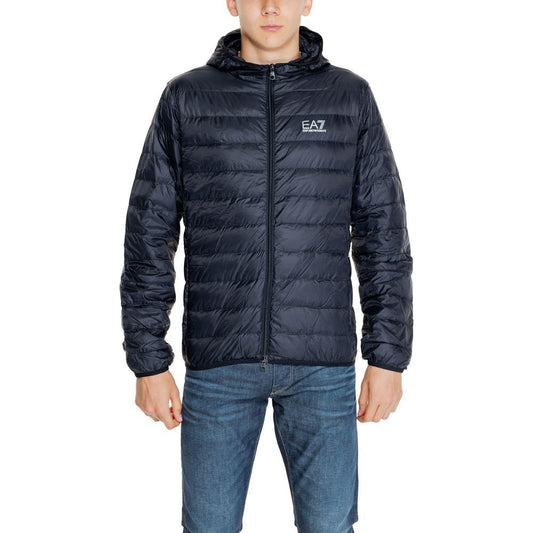 EA7 Emporio Armani Bicolor Polyamide Jacket EA7 Emporio Armani