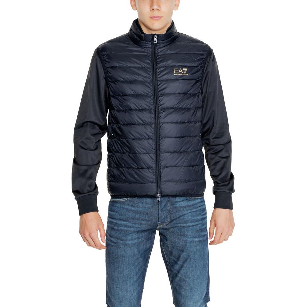 EA7 Emporio Armani Bicolor Polyamide Jacket EA7 Emporio Armani