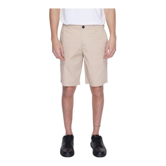 Armani Exchange Beige Cotton Short Armani Exchange