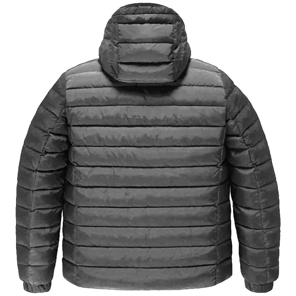 Refrigiwear Gray Nylon Men's Jacket Refrigiwear