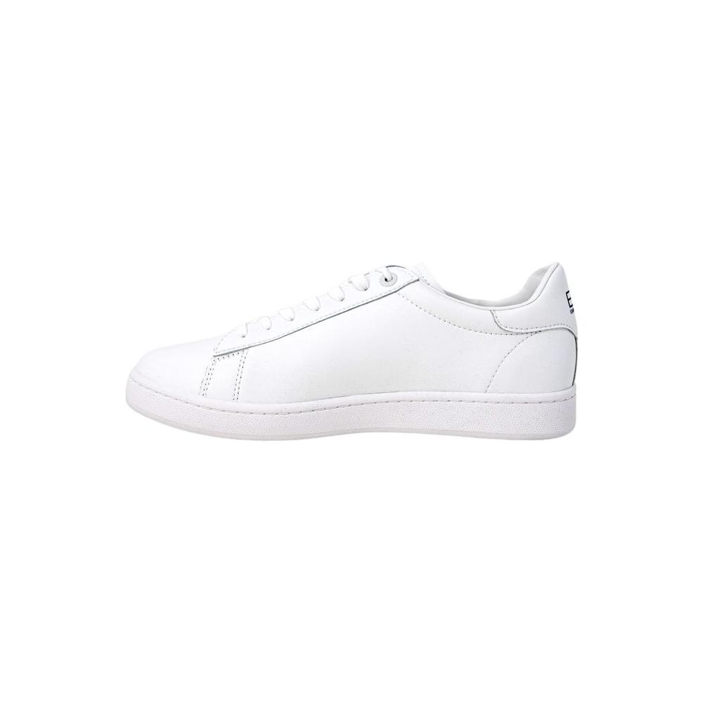 EA7 Emporio Armani White Polyethylene Sneaker EA7 Emporio Armani