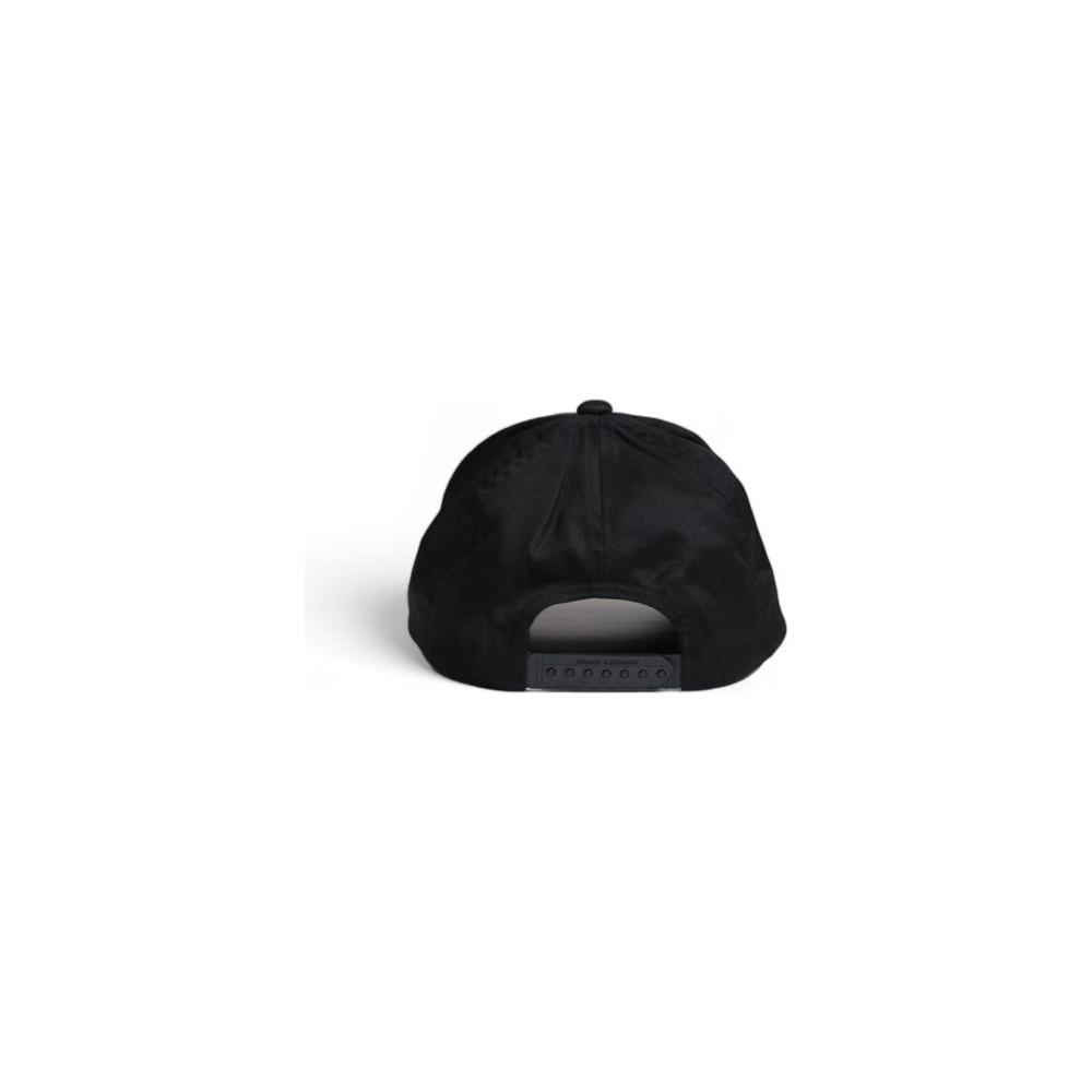 Armani Exchange Black Cotton Hats & Cap Armani Exchange