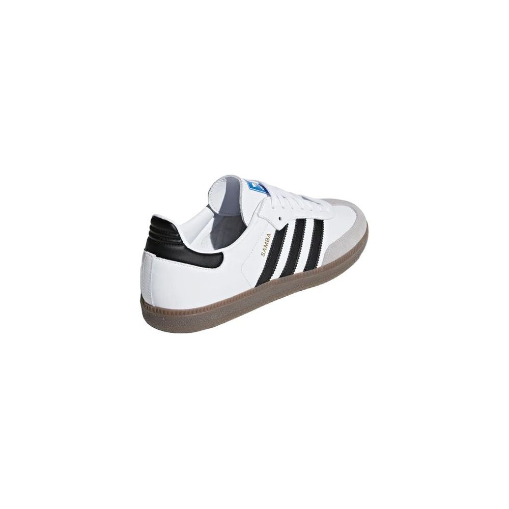 Adidas Black Leather Sneaker Adidas