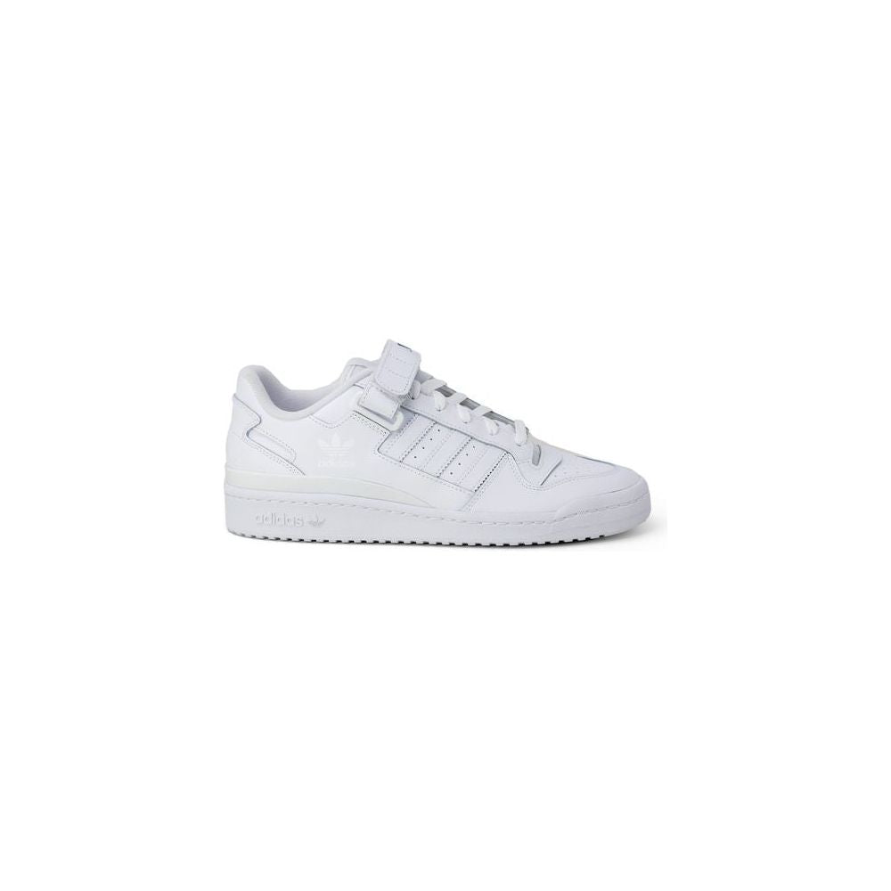 Adidas White Leather Sneaker Adidas