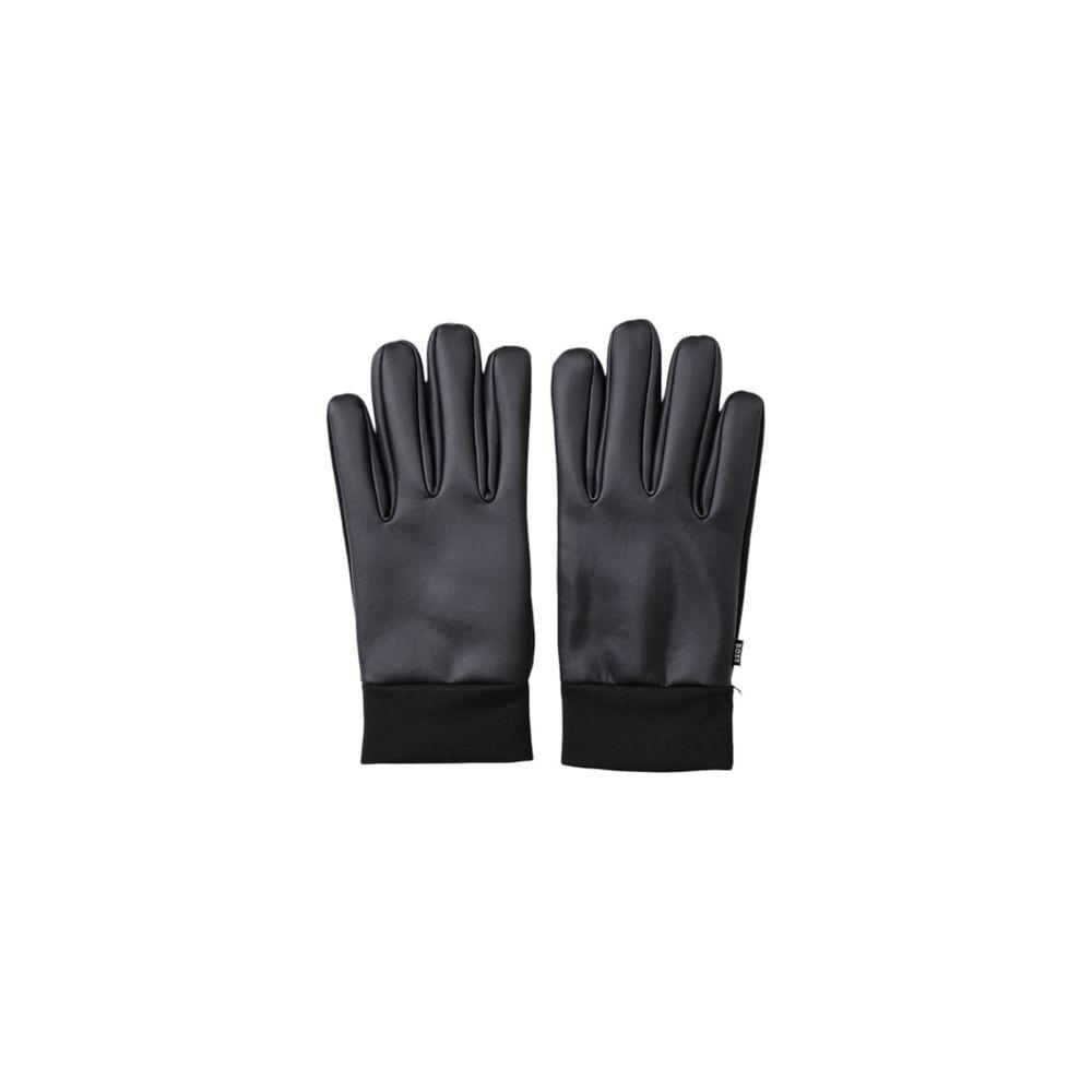 Hugo Boss Black Polyester Glove Hugo Boss