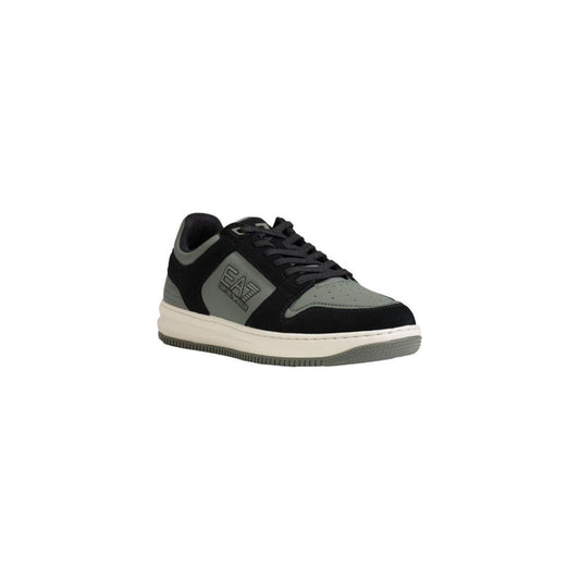 EA7 Emporio Armani Green Polyester Sneaker EA7 Emporio Armani