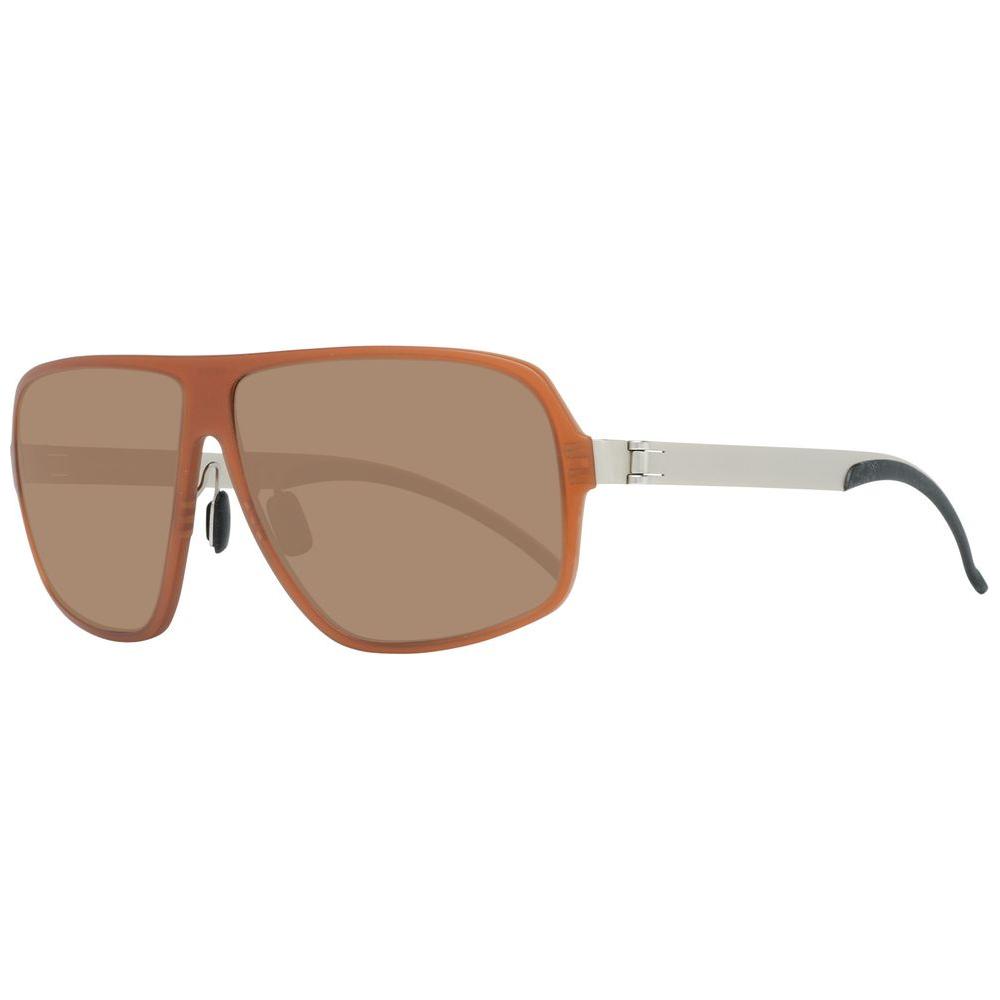 Mercedes Benz Brown Metal Sunglasses Mercedes Benz