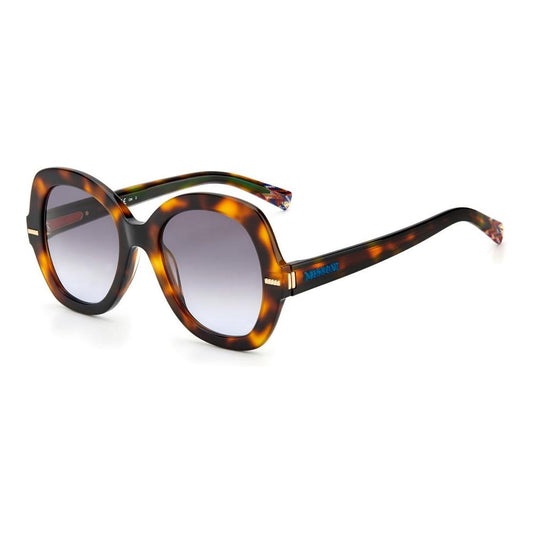 Missoni Brown Metal Sunglasses Missoni