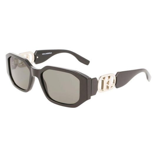 Karl Lagerfeld Black Injected Sunglasses Karl Lagerfeld