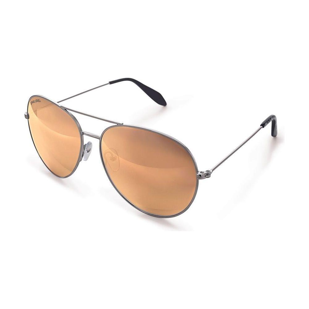 Folli Follie Silver Metal Sunglasses Folli Follie