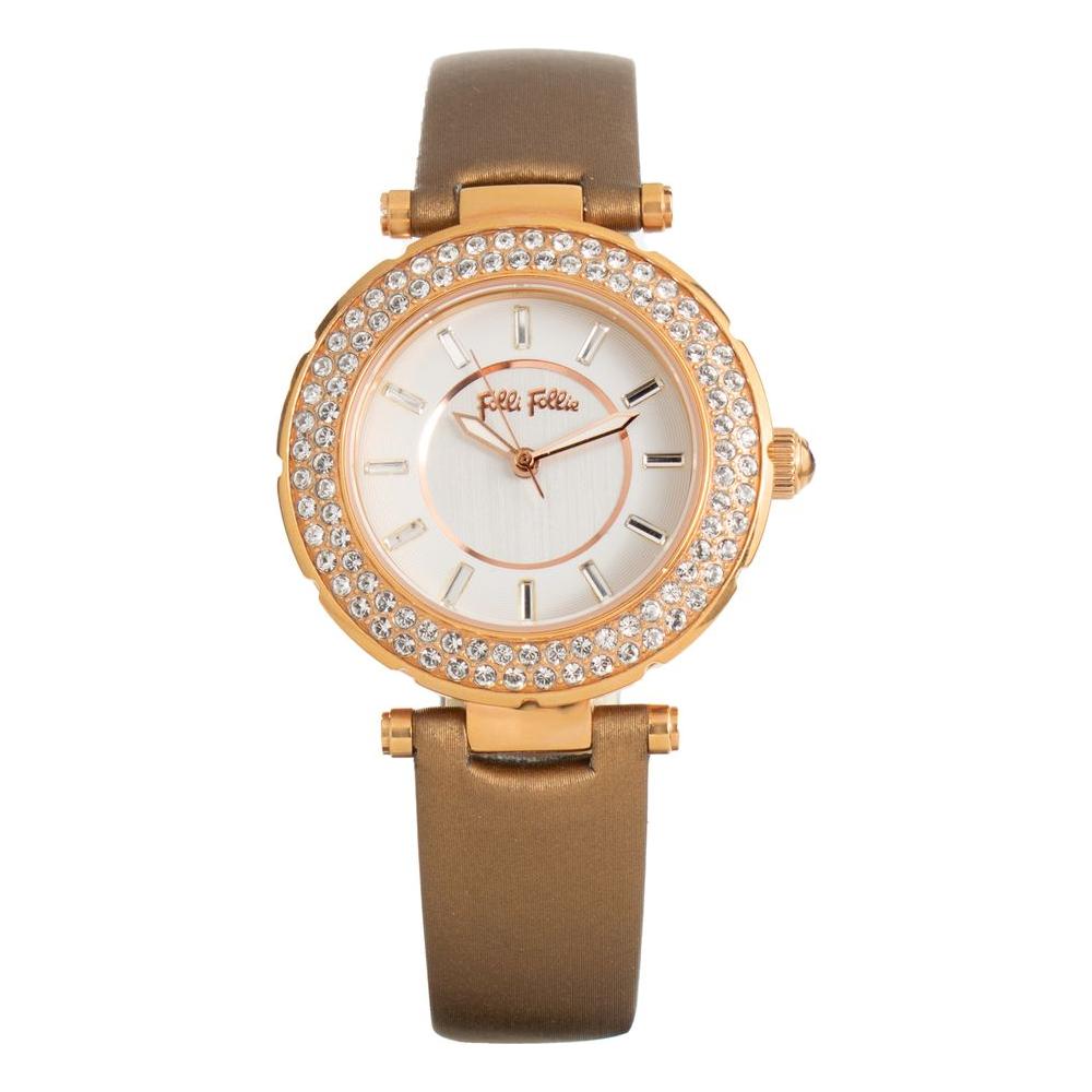 Folli Follie Brown Leather Watch Folli Follie