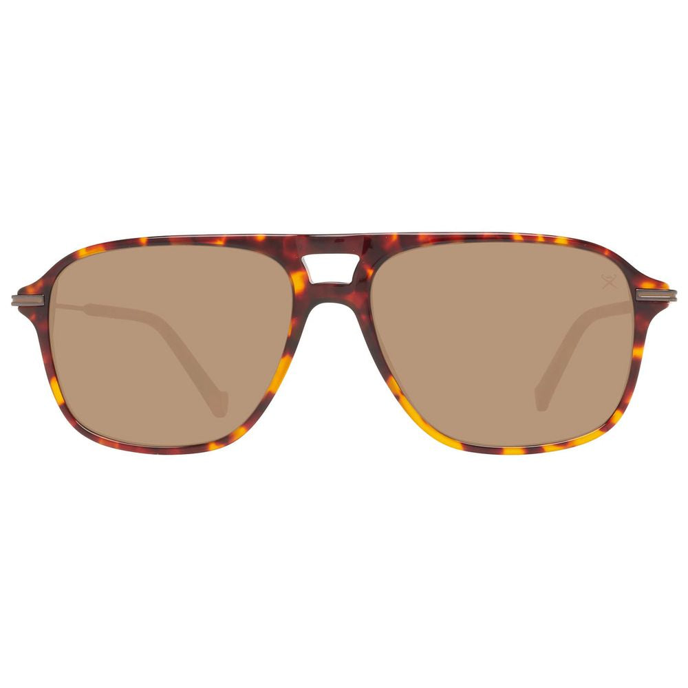 Hackett Brown Acetate Sunglasses Hackett