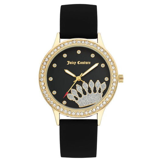 Juicy Couture Black Silicone Watch Juicy Couture