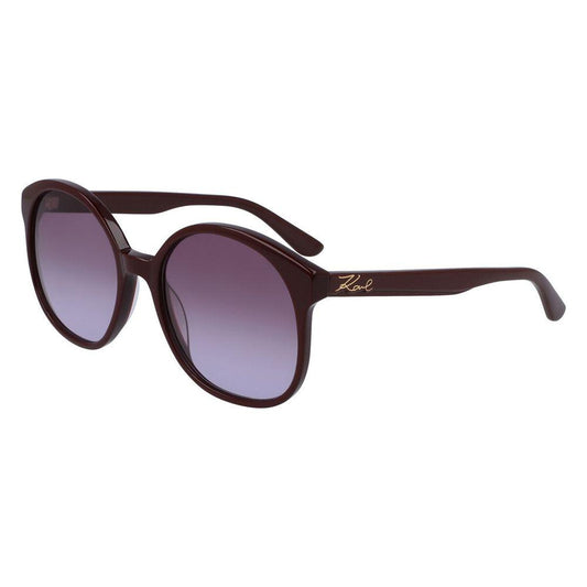 Karl Lagerfeld Bordeaux Acetate Sunglasses Karl Lagerfeld