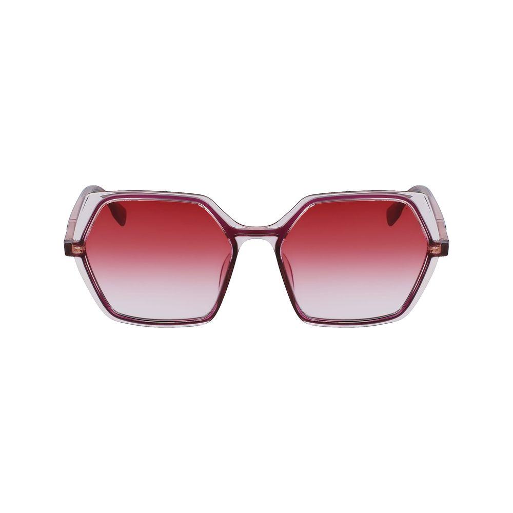 Karl Lagerfeld Red Injected Sunglasses Karl Lagerfeld