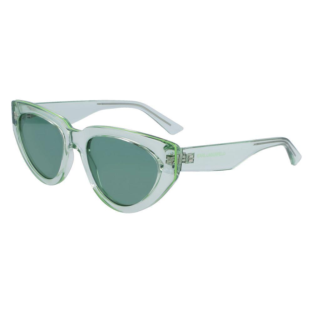 Karl Lagerfeld Green Injected Sunglasses Karl Lagerfeld