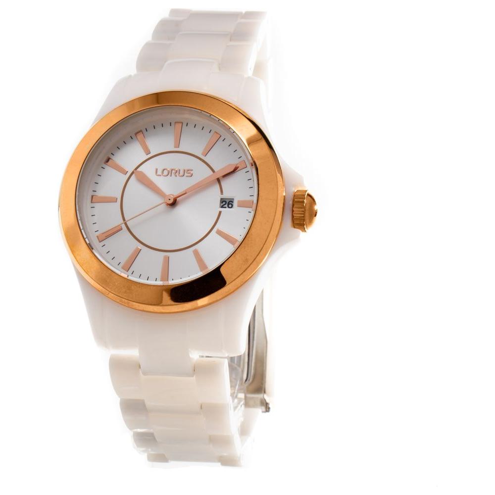 Lorus White Plastic Watch Lorus