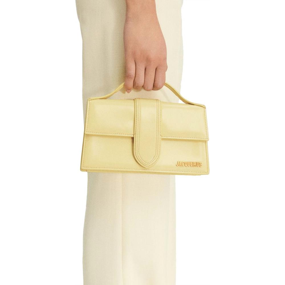 Jacquemus Yellow Leather Handbag Jacquemus