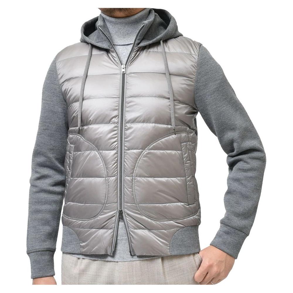 Herno Gray Wool Jacket Herno